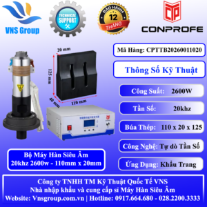 máy hàn siêu âm 20khz